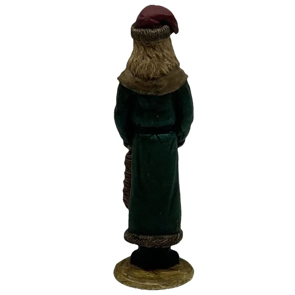 Rustic Old World Santa resin figurine,‎ 6.5